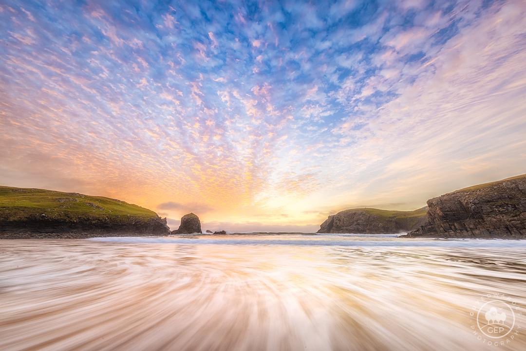 Incredibly vibrant sunset on the coast of the Isle of Lewis yesterday evening. Single exposure with no filters taken during my current Highlands &amp; Hebrides workshop.

© Guy Edwardes Photography 

#isleoflewis #visitouterhebrides #visitscotland