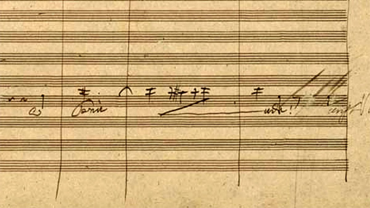 tonyprinciotti's tweet photo. Beethoven was unsure about including a chorus in the Finale of his 9th Symphony, even after its premiere. He told his disciple Carl Czerny he'd made a blunder (Missgriff), saying he wanted to replace it with a different, purely instrumental movement he'd already conceptualized. https://t.co/L14ArrJPqr