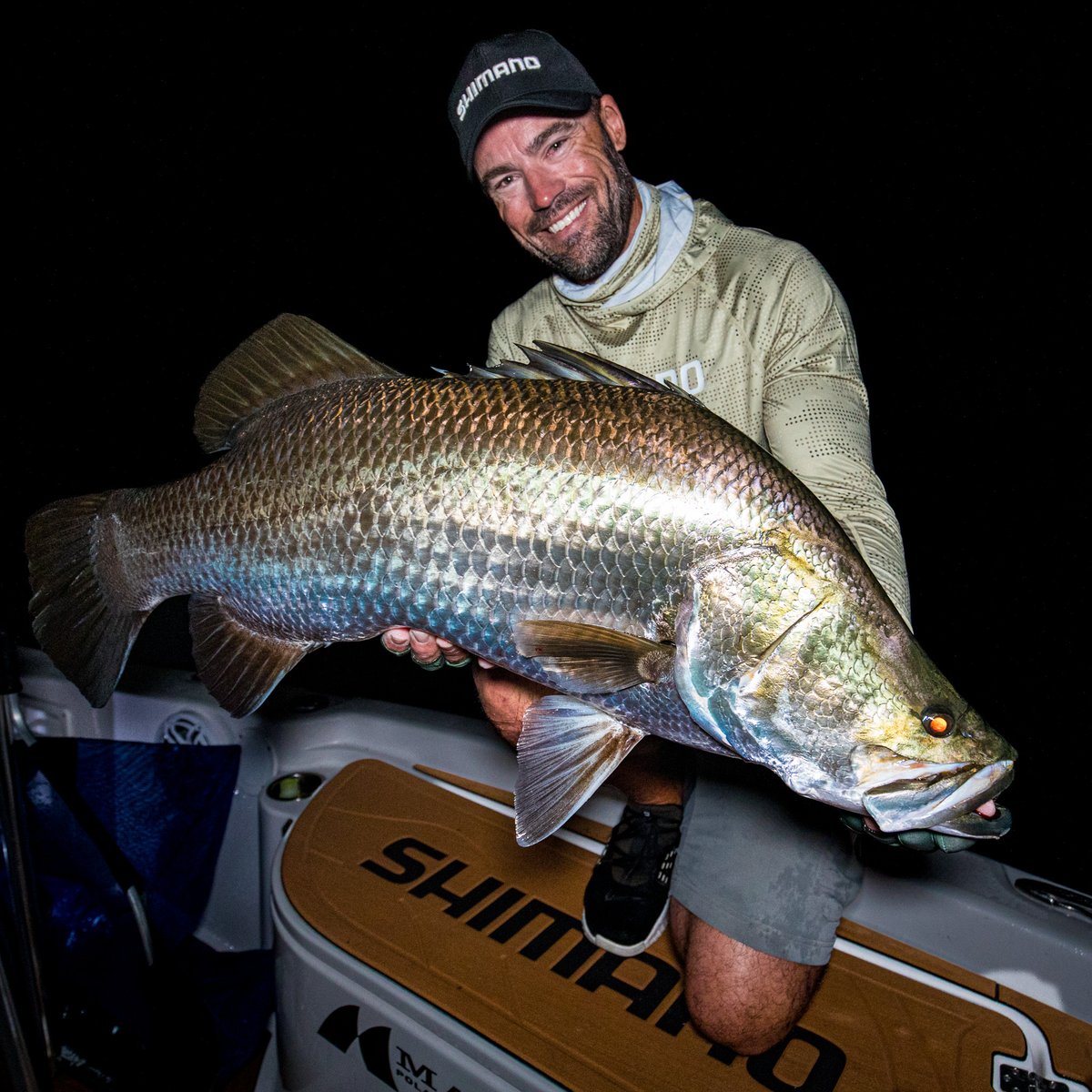 deandotfish's tweet photo. This was the smallest of the bunch at 98cm. Its going to be a phenomenal season that's for sure! #awoonga #barramundi #fishing #bigfish https://t.co/QitrmsnKUM