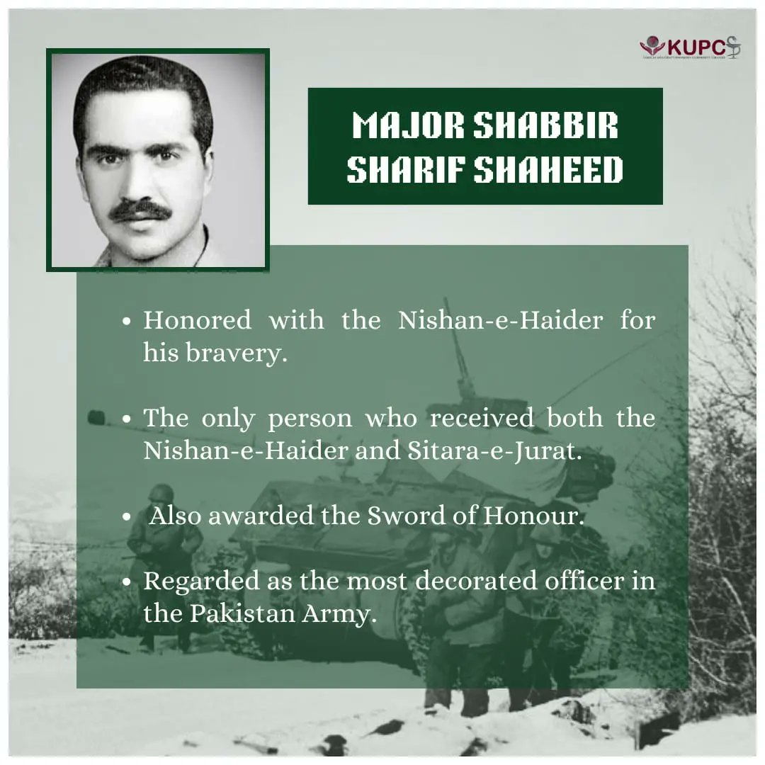 KUPCSofficial's tweet photo. Join KUPCs in honoring and saluting our heroes for their dedication and sacrifices made to safeguard our tomorrow. This is a day to unite, support our troops, and reaffirm our commitment to a more secure and stronger Pakistan.
#PakDefenseDay #SaluteToOurSoliders #PakDefenders https://t.co/1TX3fGcrvC