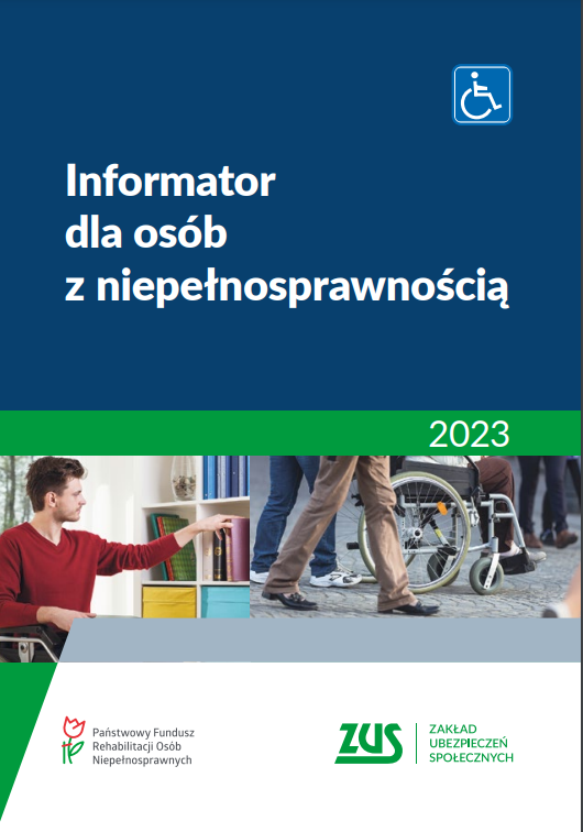 zus_pl's tweet photo. ♿️ Polecamy nowy "Informator dla osób z #niepełnosprawność", który #ZUS przygotował razem z @funduszpfron. 

Opisaliśmy w nim m. in.: 
✅ zasady przyznawania #renta, 
✅ orzecznictwo lekarskie, 
✅ warunki rehabilitacji leczniczej,
✅ uprawnienia pracownicze.

ℹ️  Informator⬇️
https://t.co/c3f7GwQXar