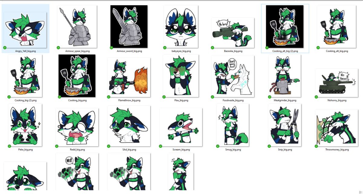 VinFurr's tweet image. New stickers drawn by @Vapor_arts(@KodaCollie_ ) !!
t.me/addstickers/Ku…

#furry #stickers #telegramsticker #telegram