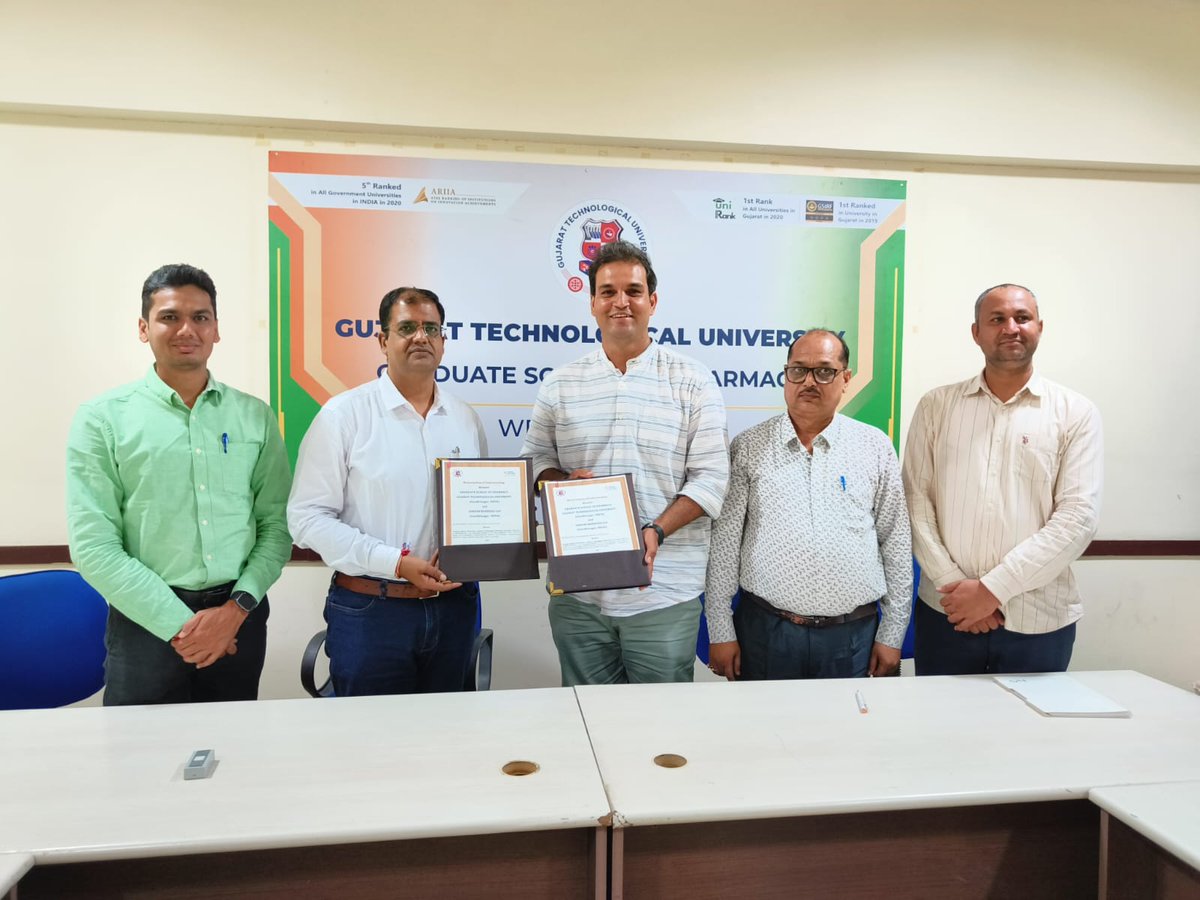 GTU-Graduate School of Pharmacy tweet media