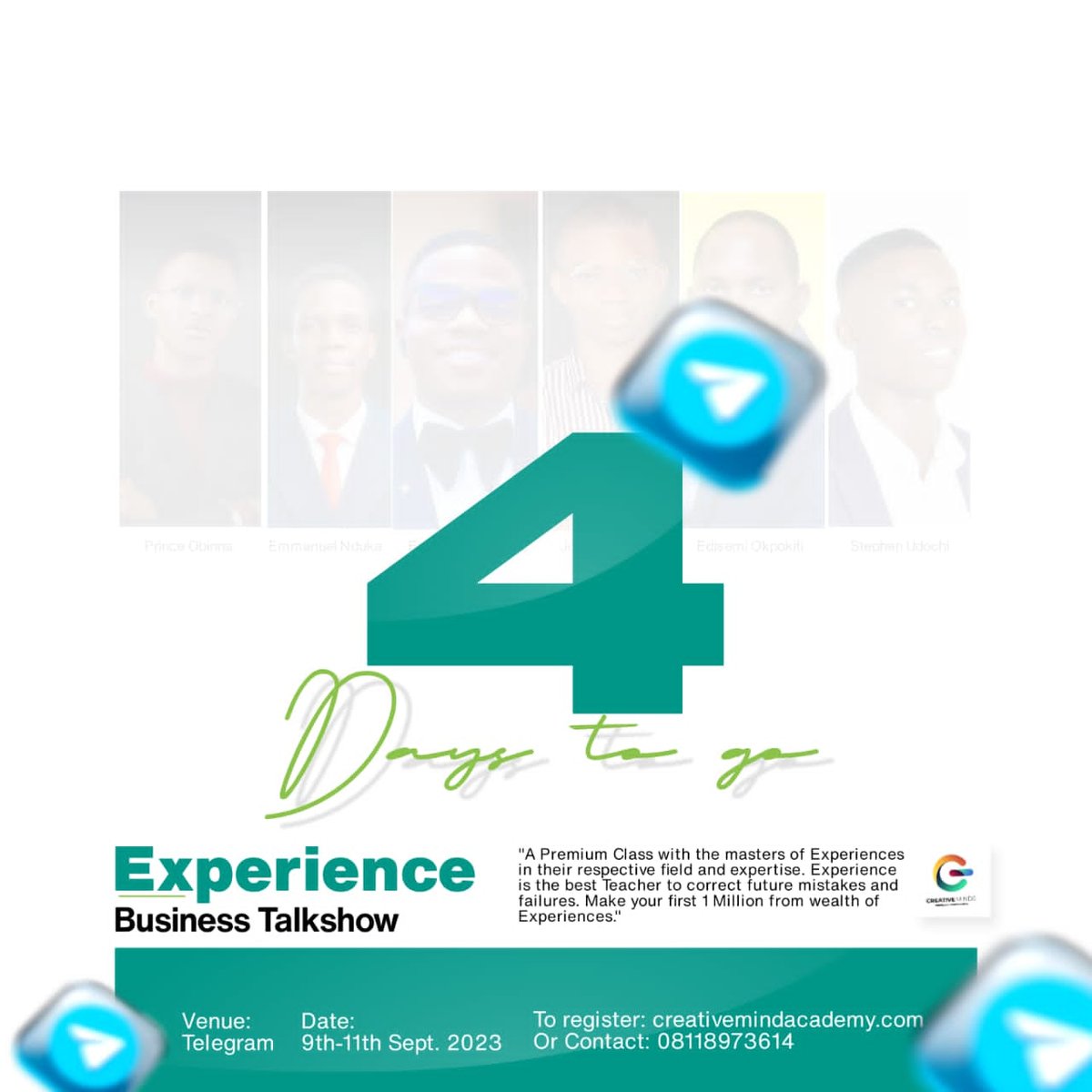 CreativemindsGo's tweet photo. Na for dey remain for this Experience 🔥🔥🔥 https://t.co/kH0Kid8osO