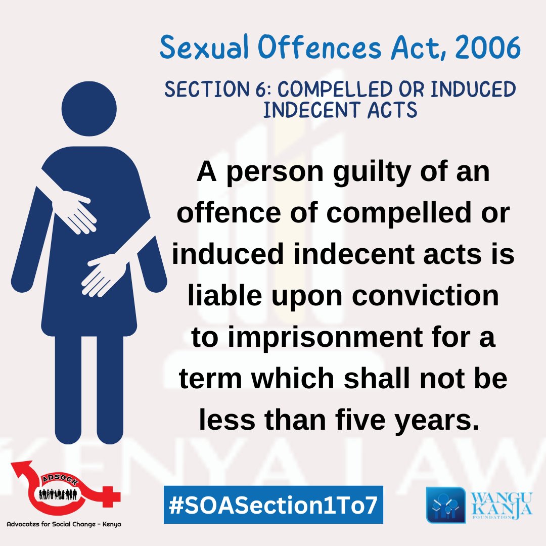 WanguKanjaF's tweet photo. This dedicated unit can take decisive action against sexual violence cases, recognizing them as severe human rights violations that pose substantial threats to national security, public health, and the country's economy.
#SOASection1To7 https://t.co/t9CXDqaVQR