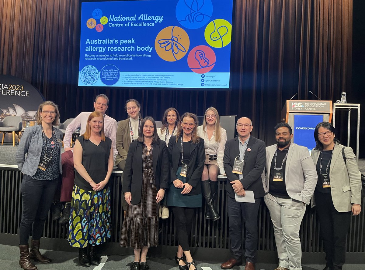#ASCIA2023 | Congratulations to our CFAR HotPubs presenters: Catherine, Thimo (CFAR’s first ever PhD Scholar!), Melanie, Victoria, Daniela, Sandra, Kristina, Samantha, Shay. And thank you to our chairs Prof Andreas Lopata and Dr Winnie Tong. #FoodAllergy #AllergyReseach