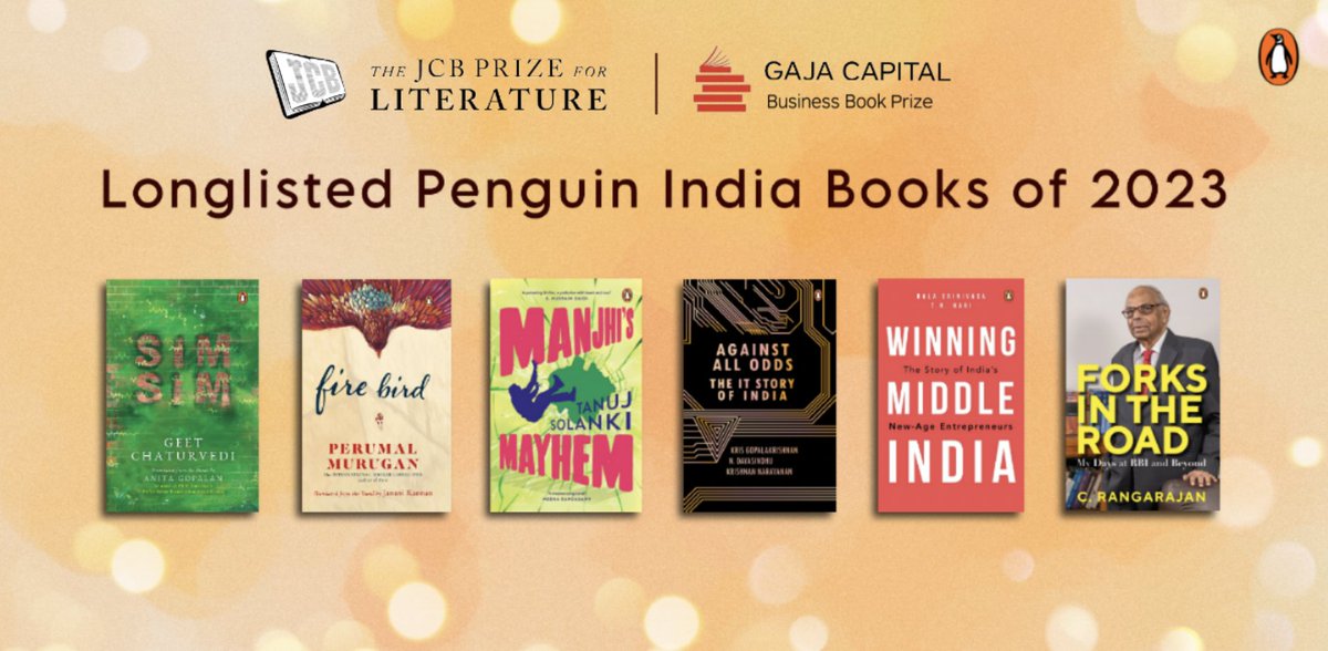 PenguinIndia's tweet photo. Which are the best books you ask us? We have  incredible award-nominated books from a variety of genres, so get your hands on these prestigious titles now! https://t.co/sU79rfoOCQ
@tanujsolanki @GeetChaturvedi @anitagopalan @Krishnan8gk @n_dayasindhu @kris_sg @bsrinivasa @TNHari https://t.co/pNHDgE6fAN