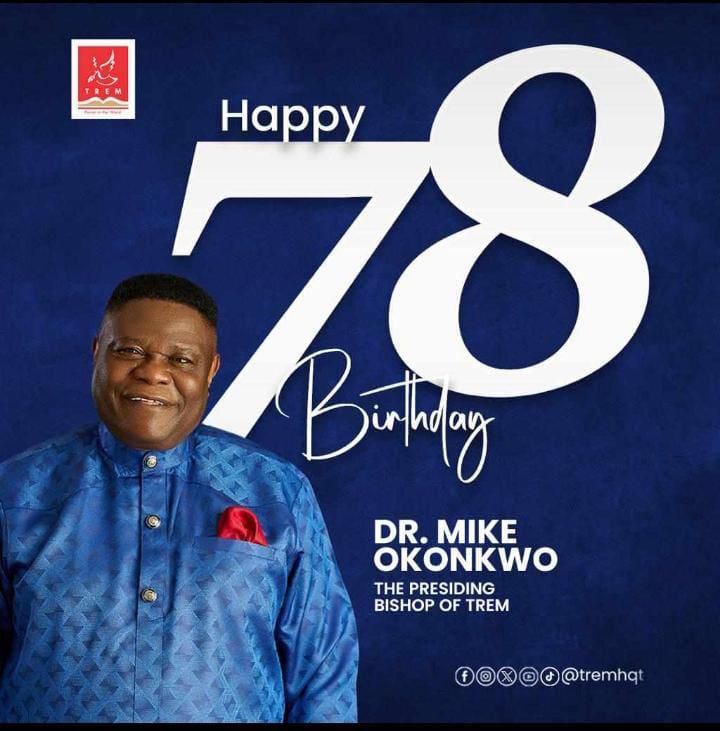 revtonysamson's tweet photo. On this auspicious day, I celebrate an Icon, a Mentor, a Father, an Apostle, a Passionate Lover of God and a Field Marshal in the Lord's army. Happy Birthday to you Big Daddy.
Thank you for being a blessing. 
God bless you BIG.
@drmikeokonkwo https://t.co/2sr1ugy2IC