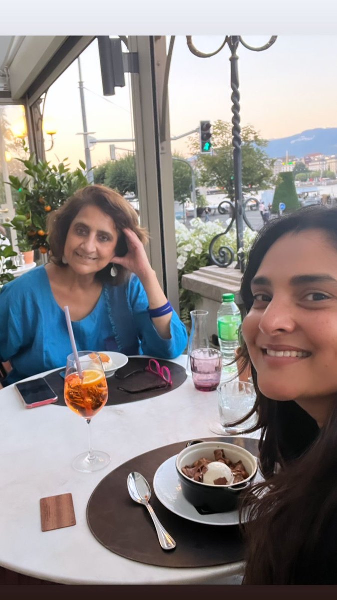 Chitra Subramaniam (@chitrasd) on Twitter photo Wonderful meeting the very talented and genteel lady <a href="/divyaspandana/">Ramya/Divya Spandana</a> for dinner in Geneva. We talked about many things including our love for Bangalore. 💫 Wonderful meeting the very talented and genteel lady <a href="/divyaspandana/">Ramya/Divya Spandana</a> for dinner in Geneva. We talked about many things including our love for Bangalore. 💫