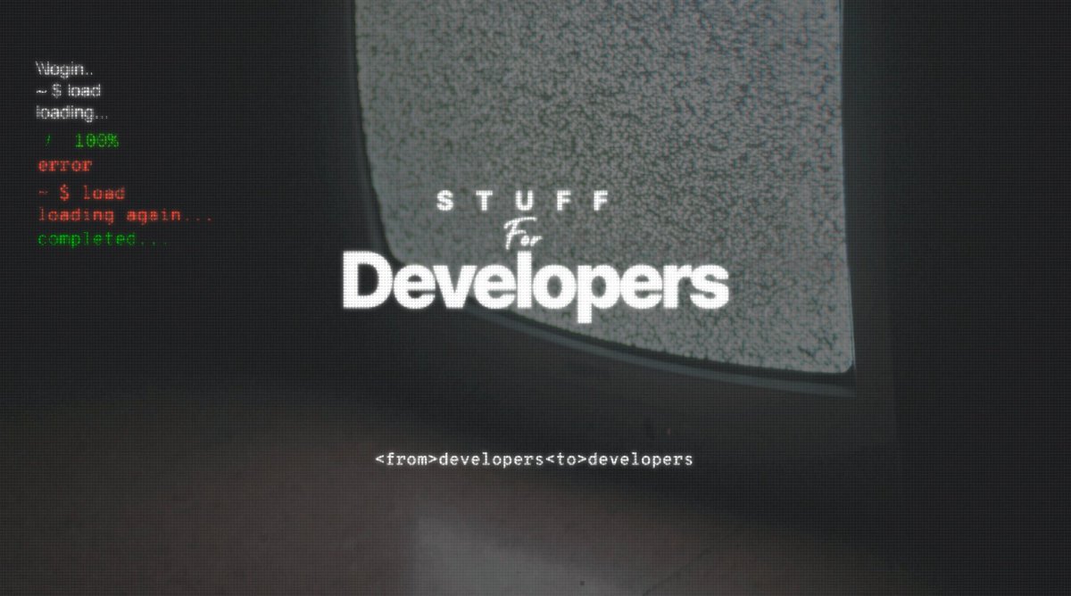 STUFFFORDEVS's tweet image. 🚀Discover stufffordevelopers – Your one-stop destination for all things tech and developer swag!💻 We're here to empower the coding community with style. From trendy tees to geek-chic accessories, we've got you covered. Stay tuned for epic releases! #DeveloperSwag #CodeWithStyle