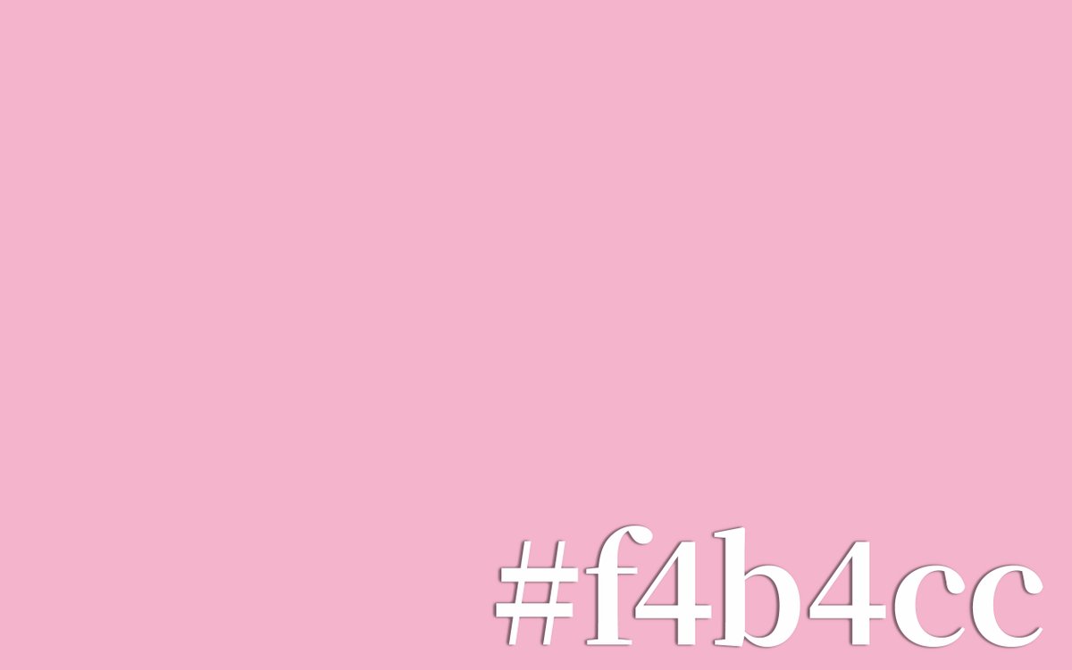 haruka_atmini's tweet photo. #今日はなんの日
本日、9月6日は「妹の日」。
妹の可憐なイメージから、
#今日の色 は「撫子色（#f4b4cc）」に決定！ https://t.co/8onzV7ZF8G