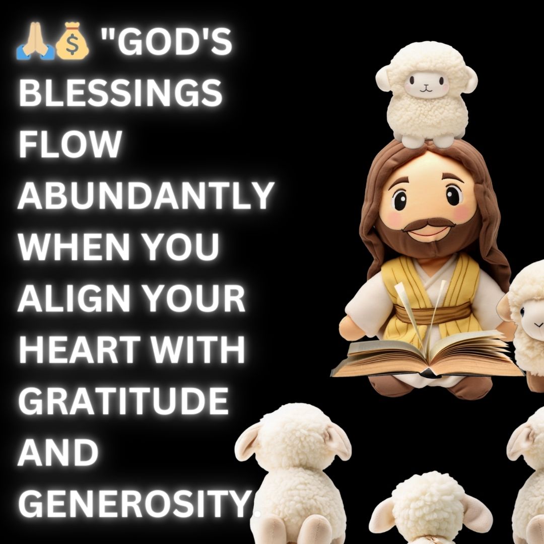 🙏🏼💰 'God's blessings flow abundantly when you align your heart with gratitude and generosity. #OverflowingBlessings #GratefulHeart' 💫🌟

Comment below with 'God, I Trust' if you believe in the power of divine provision! 🙌🏼💕✨