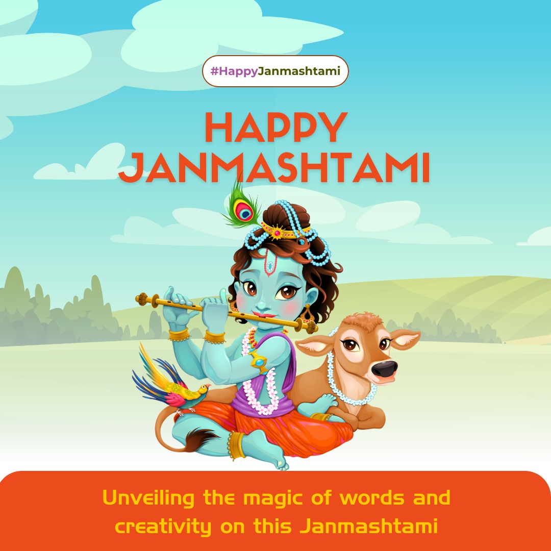 BusinessModule's tweet image. Writing stories as enchanting as Krishna's adventures this Janmashtami ✨️🙏
BMH wishes you all a Happy Janmashtami ✨️
#HappyJanmashtami
#bloggingcommunity
#BMH
