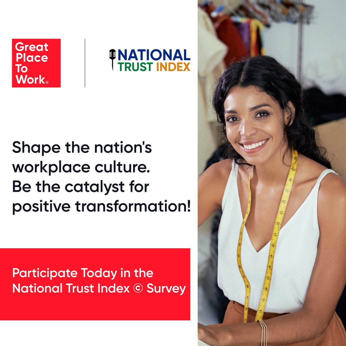 Your Gateway to Workplace Excellence - The National Trust Index© 

Share your voice today to transform the workplace culture in India! 

 Visit us at: bit.ly/481j4Fj

#MakingIndiaAGreatPlaceToWorkForAll #GPTW4ALL #Workplaceculture #NTI #NationalTrustIndex