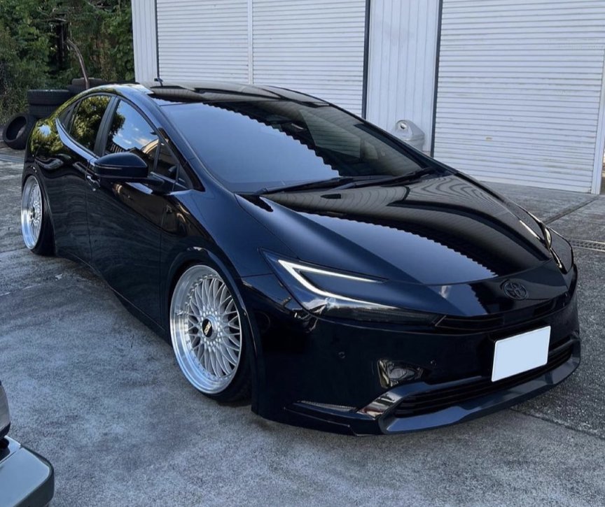 A haiku:
you're living your life
and then you hear yourself say
"that's a cool Prius"