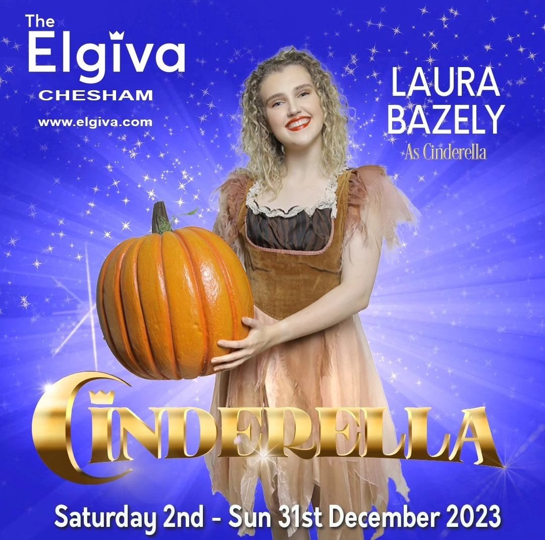 simonsladen's tweet photo. CONFIRMED: Chris Edgerley, Gemma Brodrick and Laura Bazely star in @ElgivaTheatre's 2023 #panto Cinderella https://t.co/j0FoMz6s4y https://t.co/Z06H2Dxgaz