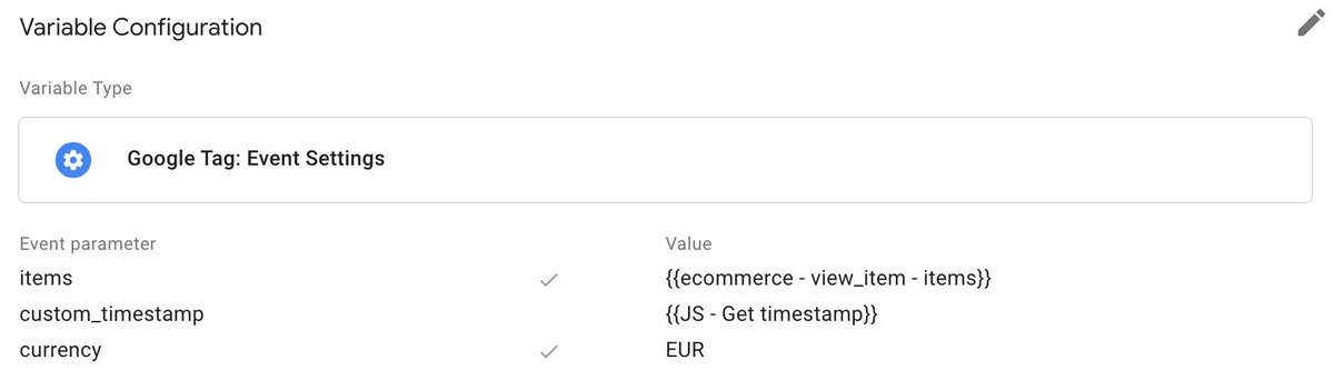 Google has FINALLY released two new settings variables for #GoogleTagManager:

- Configuration Settings
- Event Settings

They let you apply fields, parameters, and settings across your (Google) tags.

Read more about it in my new blog post!

simoahava.com/analytics/sett…

#measure
