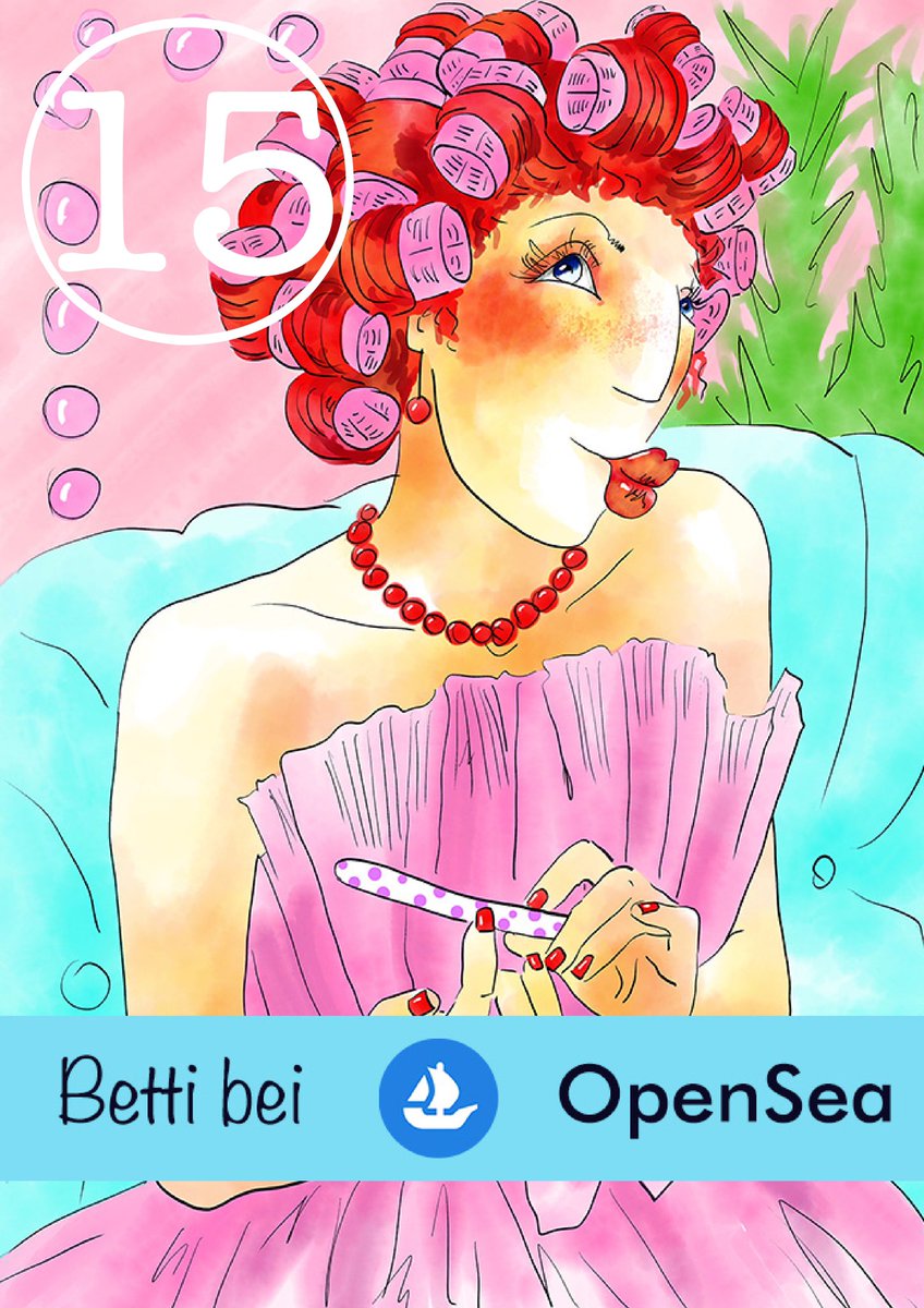 Betti 15 ist bei OpenSea 😃🌷

opensea.io/assets/ethereu…

#NFTCollection #NFT #nftcreator
