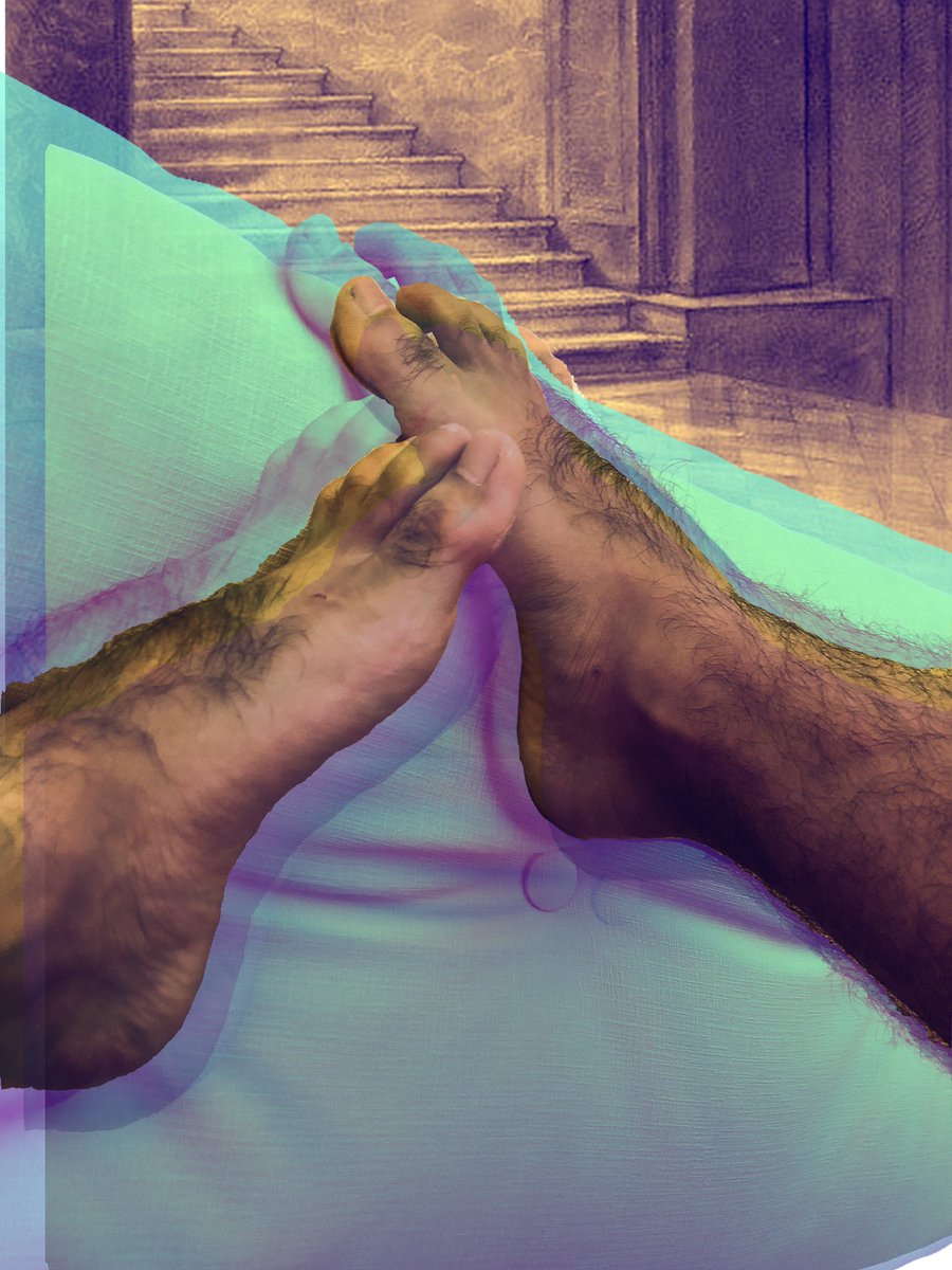 elpiedepato's tweet photo. Feet art #midnigth #hairyfeet #art https://t.co/UQcymvvWnp