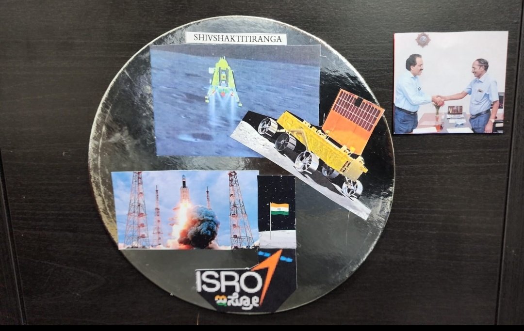 New inspiration at my office desk <a href="/isro/">ISRO</a> <a href="/ISRO_KSivan/">Dr. Kailasavadivoo Sivan</a> @s_ssnath #India #ShivShakti #tiranga #Moon #Chandrayaan3Landing #Chandrayaan3Success #ಧನ್ಯವಾದಇಸ್ರೋ