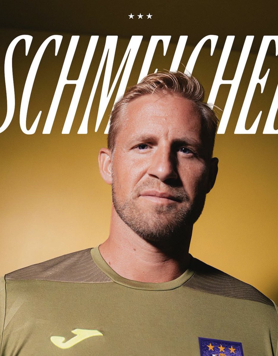 Kasper Schmeichel berlabuh ke Anderlecht setelah pergi dari OGC Nice.