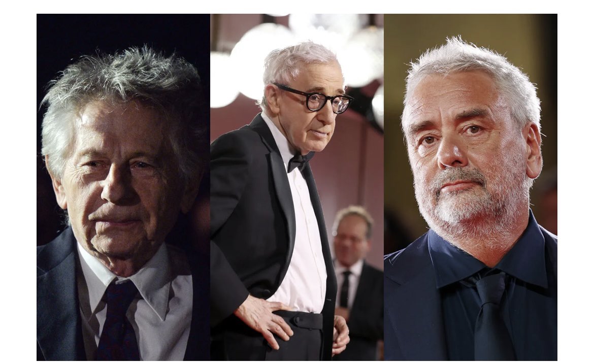 loonybinsblog's tweet image. bu sene venedik film festivalinde cinsel taciz ve tecavüzle suçlanan 3 erkek yönetmenin filmi gösteriliyor: 
-13 yaşında bir kız çocuğuna tecavüzden suçlu bulunan Roman Polanski’nin The Palace filmi 
-7 yaşındaki kızını taciz etmekle suçlanan Woody Allen’ın Coup de Chance filmi…