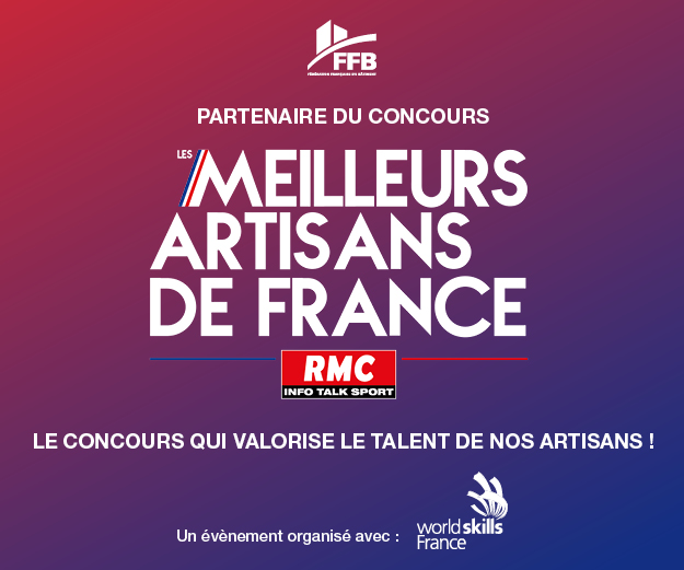 FFBatiment's tweet photo. 🏆 Les 15 et 16 septembre @eurexpo accueillera la grande finale de la 5e édition du #concours des #MeilleursArtisansDeFrance dans le cadre des @WorldSkills.

🎟️ Réservez vos places dès maintenant ⤵️
https://t.co/2tWmYJFCWx
#artisans #SavoirFaire #excellence @RMCInfo https://t.co/ZMXIdIECTu