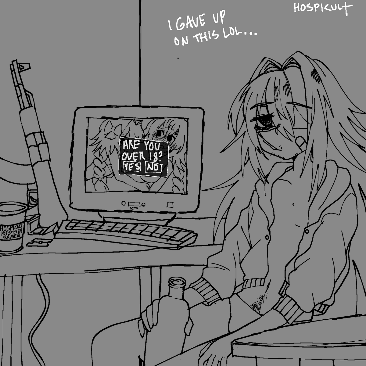 horrendous astolfo doodle