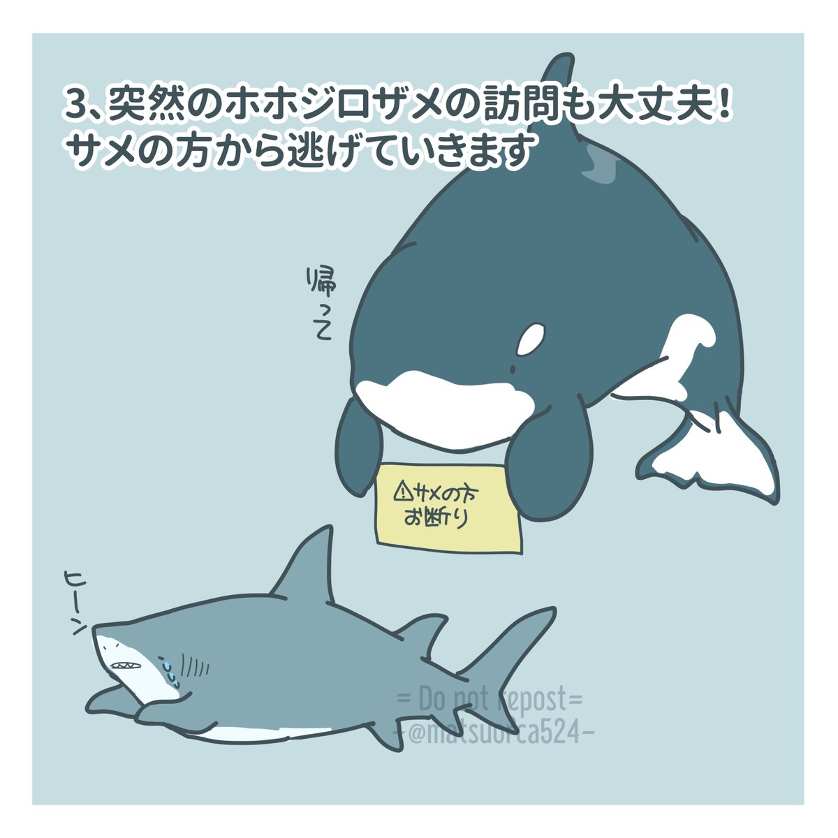 #犬系彼女  ならぬ #シャチ系彼女 はどうですか? 