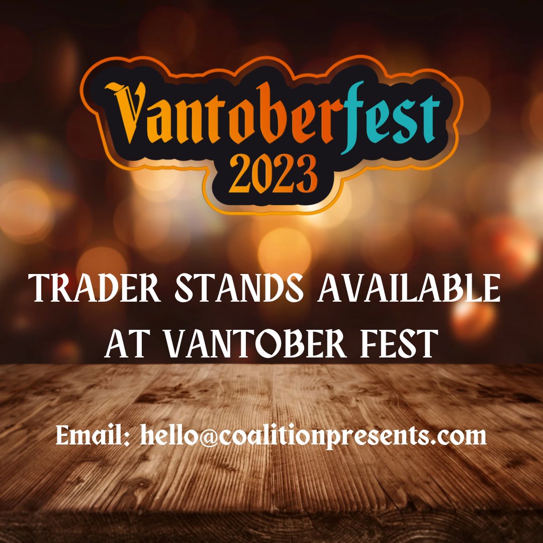 Want to trade at Vantober Fest? Non food and beverage traders required. Chelmsford Racecourse, 7th October #campervans #motorhomes #shopping #vanlove #trading