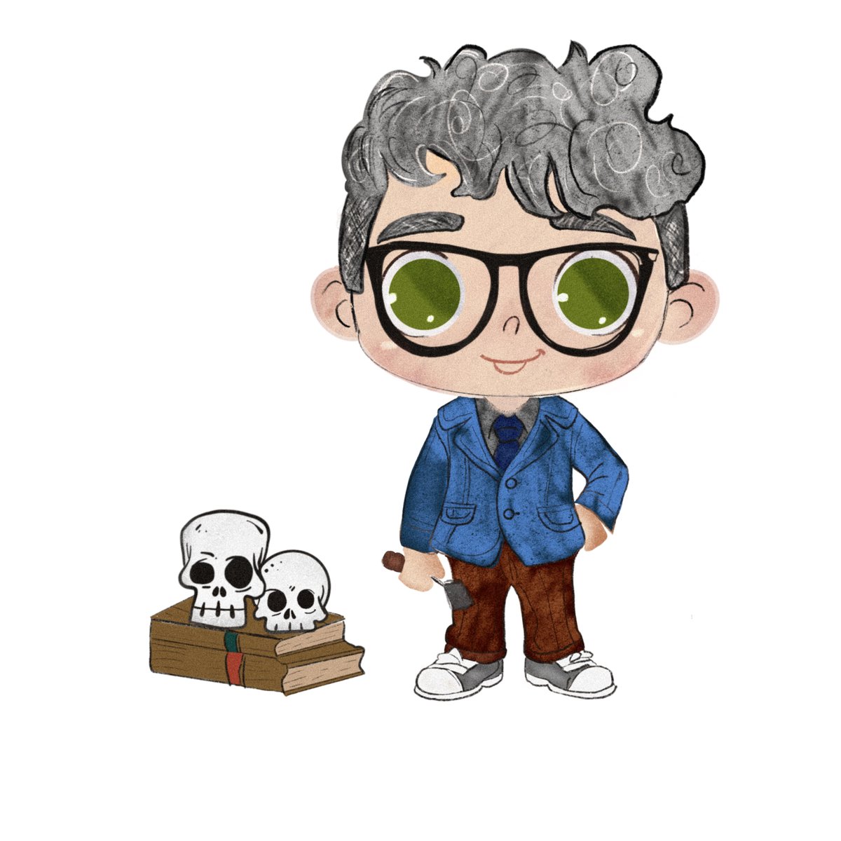 Archaeodeath has been cartoonised!