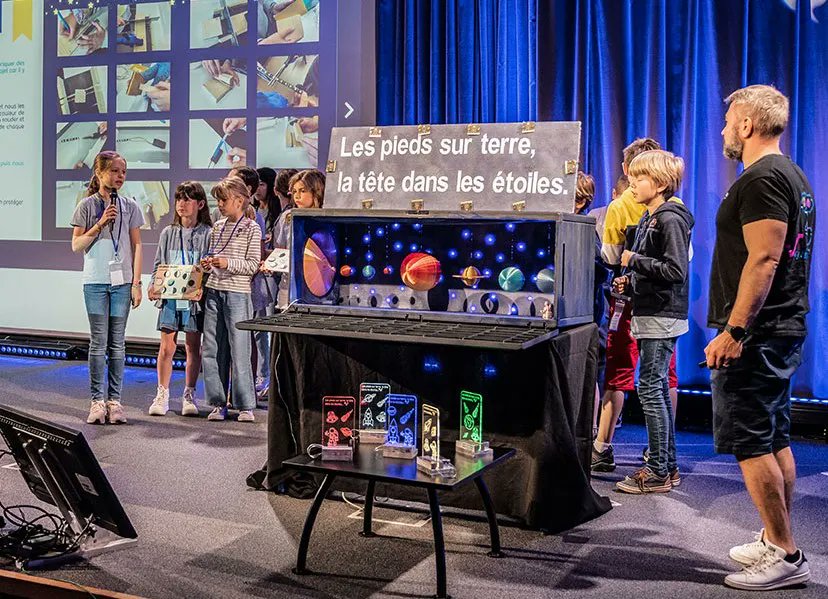 fablabalecole's tweet photo. Ça y est, c’est la rentrée !
La machine redémarre (comme celles du Fab Lab à l’école !) pour créer plein de nouveaux projets.
Nous avons hâte de voir tous vos #projetfablabalecole !
@fablabalecole 🤖
#enseignant #fablab #education https://t.co/CxznZlitvH