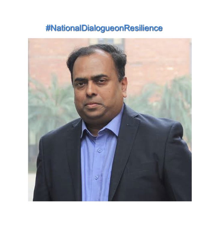 “We should learn about resilience by Nature. Resilience will come when we are in sync with nature.”Wise words from Amit Kumar Thakur, Associate Director at @teriin ; during #NationalDialogueonResilience . Let's use natural resources judiciously for a sustainable future! 🌿🌏