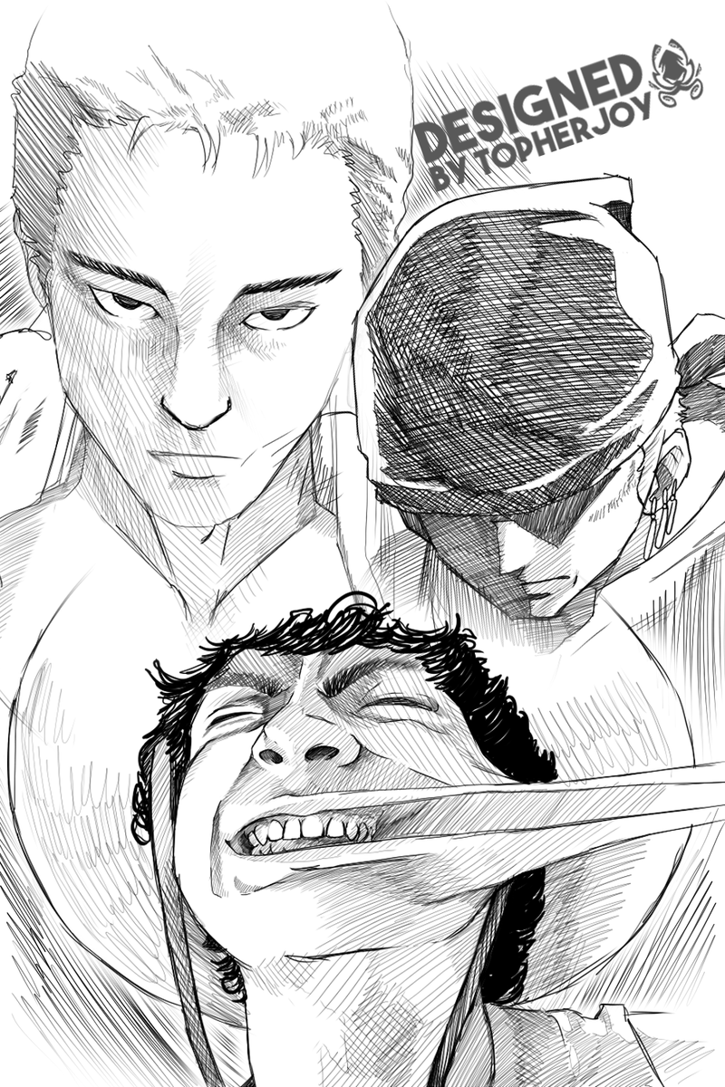 TopherSpook's tweet image. Je me remets au ptit croquis 
D'autres idées a me proposer ?
#OnePieceNetflix