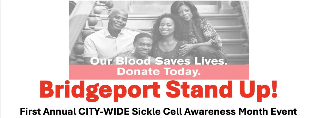 Yale Cancer Center (@yalecancer) on Twitter photo Join .<a href="/cececalhounMD/">Dr Cece Calhoun</a> for opening remarks at Bridgeport Stand Up! as they host a <a href="/RedCross/">American Red Cross</a> #blooddrive and 1st Annual City-Wide #SickleCellAwarenessMonth event.
➡️Wed., Sept. 13, 8:30am-6pm
➡️<a href="/totalmtgarena/">Total Mortgage Arena</a>, Bridgeport
<a href="/SmilowCancer/">Smilow Cancer Hospital</a> <a href="/YaleMed/">Yale School of Medicine</a> <a href="/YNHH/">Yale New Haven Hosp</a> <a href="/BPTHOSP/">Bridgeport Hospital</a> <a href="/YaleHematology/">YaleHematology</a> Join .<a href="/cececalhounMD/">Dr Cece Calhoun</a> for opening remarks at Bridgeport Stand Up! as they host a <a href="/RedCross/">American Red Cross</a> #blooddrive and 1st Annual City-Wide #SickleCellAwarenessMonth event.
➡️Wed., Sept. 13, 8:30am-6pm
➡️<a href="/totalmtgarena/">Total Mortgage Arena</a>, Bridgeport
<a href="/SmilowCancer/">Smilow Cancer Hospital</a> <a href="/YaleMed/">Yale School of Medicine</a> <a href="/YNHH/">Yale New Haven Hosp</a> <a href="/BPTHOSP/">Bridgeport Hospital</a> <a href="/YaleHematology/">YaleHematology</a>