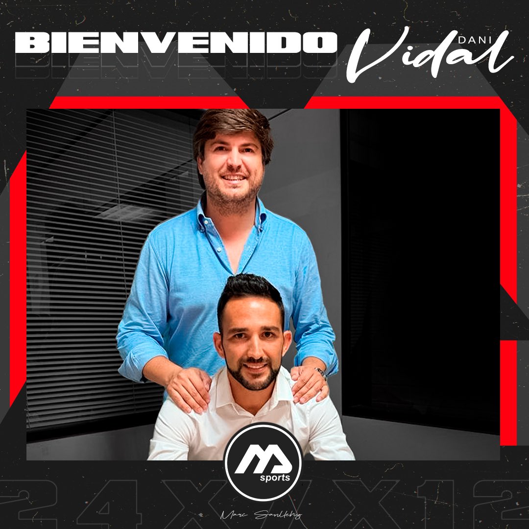 🆕👔 𝐄𝐥 𝐢𝐧𝐢𝐜𝐢𝐨 𝐝𝐞 𝐮𝐧𝐚 𝐧𝐮𝐞𝐯𝐚 𝐞𝐭𝐚𝐩𝐚

<a href="/Daniel_vi_go/">Daniel Vidal</a> ya forma parte de <a href="/mssports_es/">MS Sports</a>. El técnico del <a href="/NASTICTARRAGONA/">NÀSTIC DE TARRAGONA</a>, ha crecido en el club de su vida hasta llegar al primer equipo. 

¡Estamos muy contentos de poder anunciar esta nueva incorporación!

#24x7x12