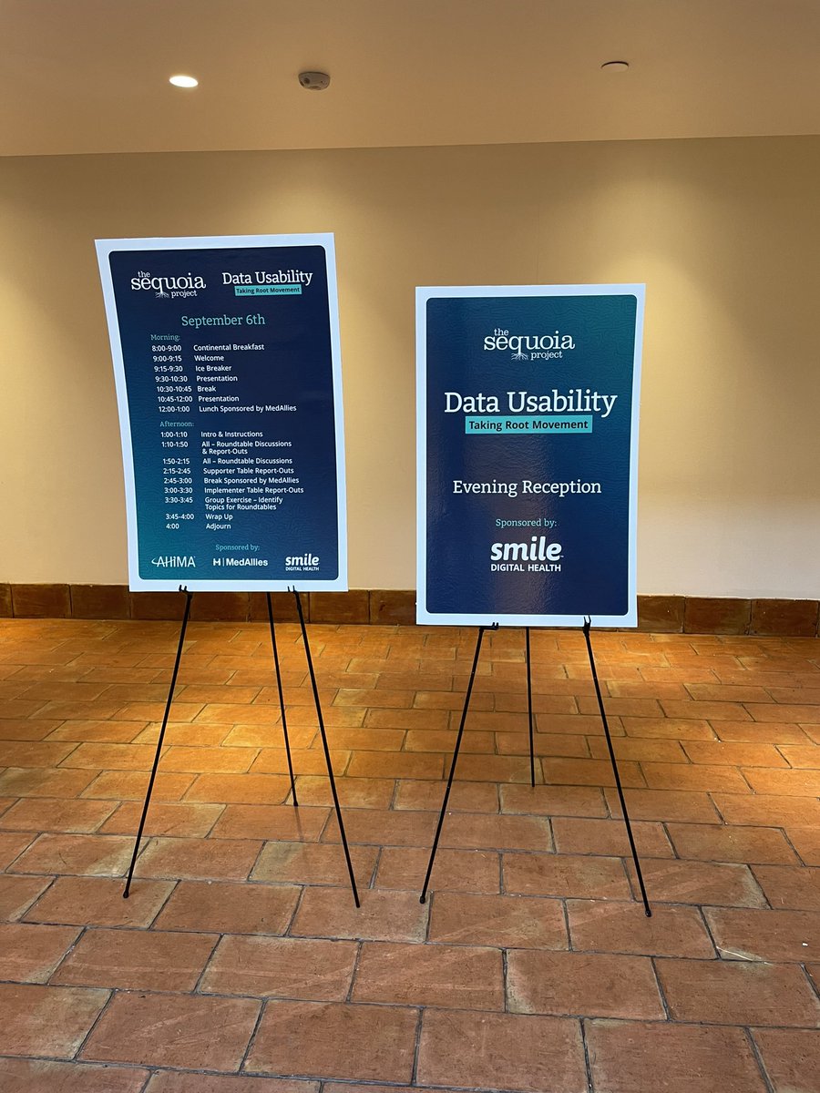 KAWickenhauser's tweet photo. Excited to represent @DirectTrustorg at the @sequoiaproject’s Data Usability Taking Root Summit!
#TeamInterop https://t.co/6luuPsUbey