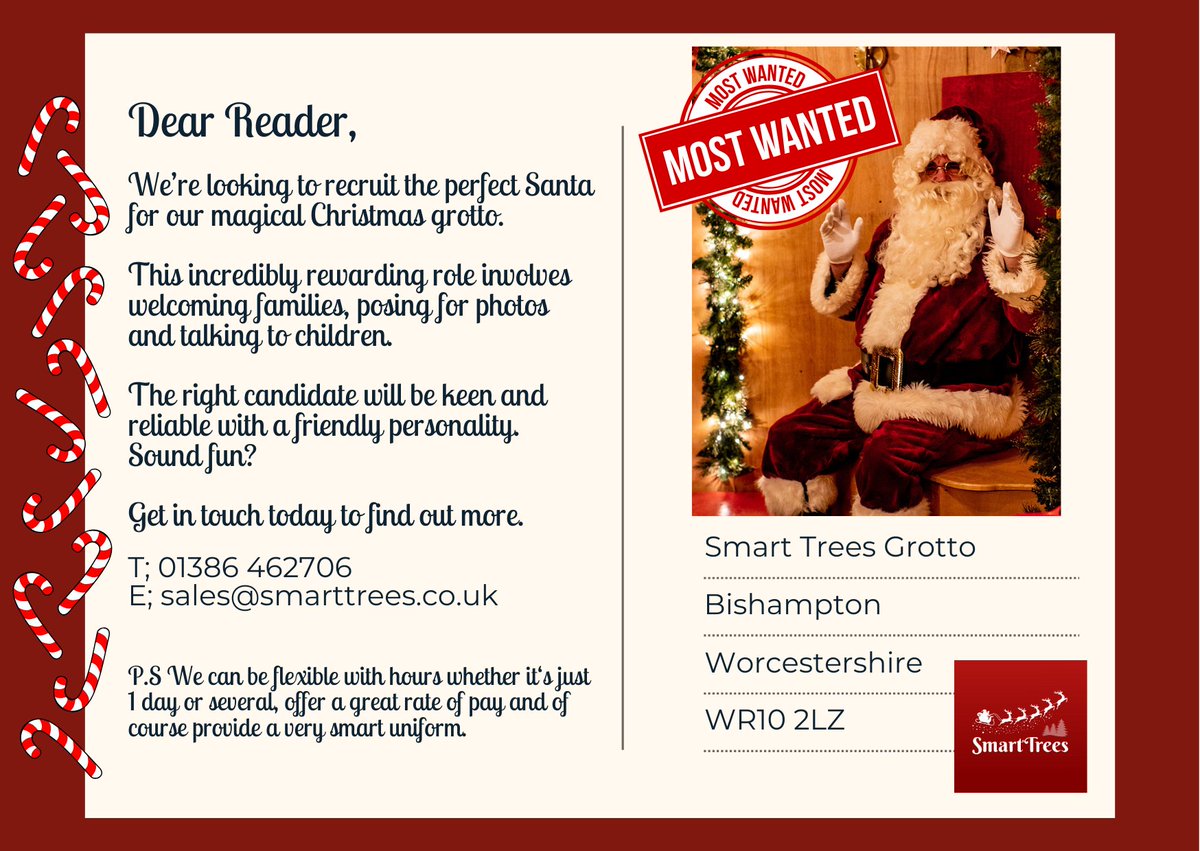 Please RT 
#santaneeded #grotto #Christmas #smarttrees