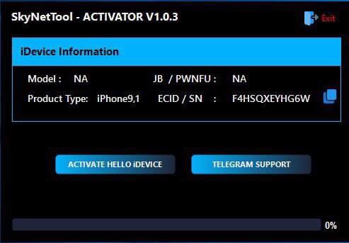 Dear Friends today you can free activation for bypass iCloud id From Bestofunlock.com and remember our skynet Ultra 1.5 Jailbreak tool no need to active ecid totally free