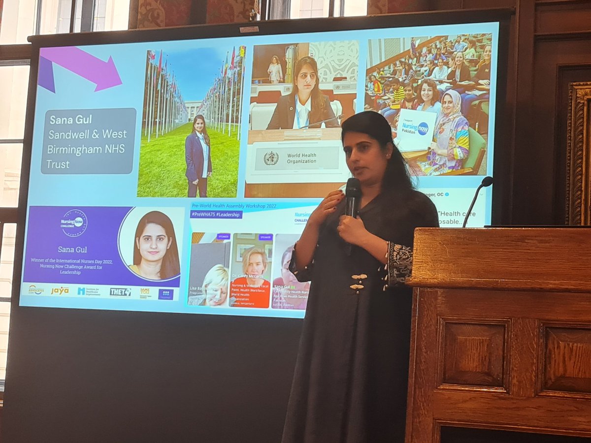 Sana Gul shares the confidence she has gained from being part of @NursingNow2020 - 'Nursing Now developed us into nurses who can take up space at the table. ' #Nurses4NCD #Nursing @SWBHnhs