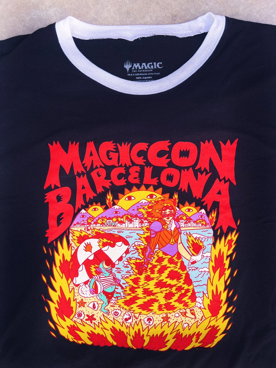 RicardoCavolo's tweet image. Anyone attended #MagicCon in Barcelona? I need that shirt 🤓