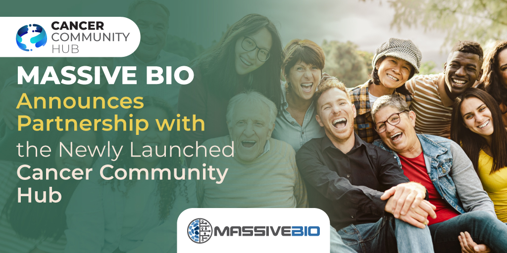 MassiveBio's tweet photo. Massive Bio joins forces with Cancer Community Hub!
Together, we're elevating cancer education through AI and community resources. Let's reshape cancer care!
π Read more: https://t.co/M0VXF9KfM3
#MassiveBioCollab #CancerSupport #InnovationInOncology https://t.co/tDr8AoI6Ky