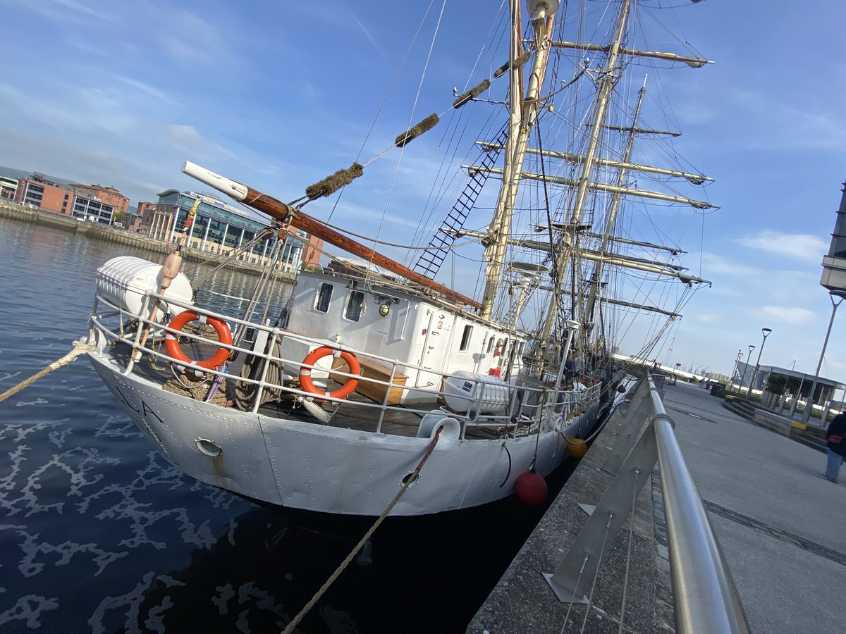 Land ahoy! 🔭 The first ships have begun to dock for #BelfastMaritime Festival this weekend. Experience life on board Gunilla, Granuaile, Leader, Brian Boru & La Malouine, along with free live music, family activities & more this Sat 9 & Sun 10 Sept. ➡️ belfastcity.gov.uk/maritime