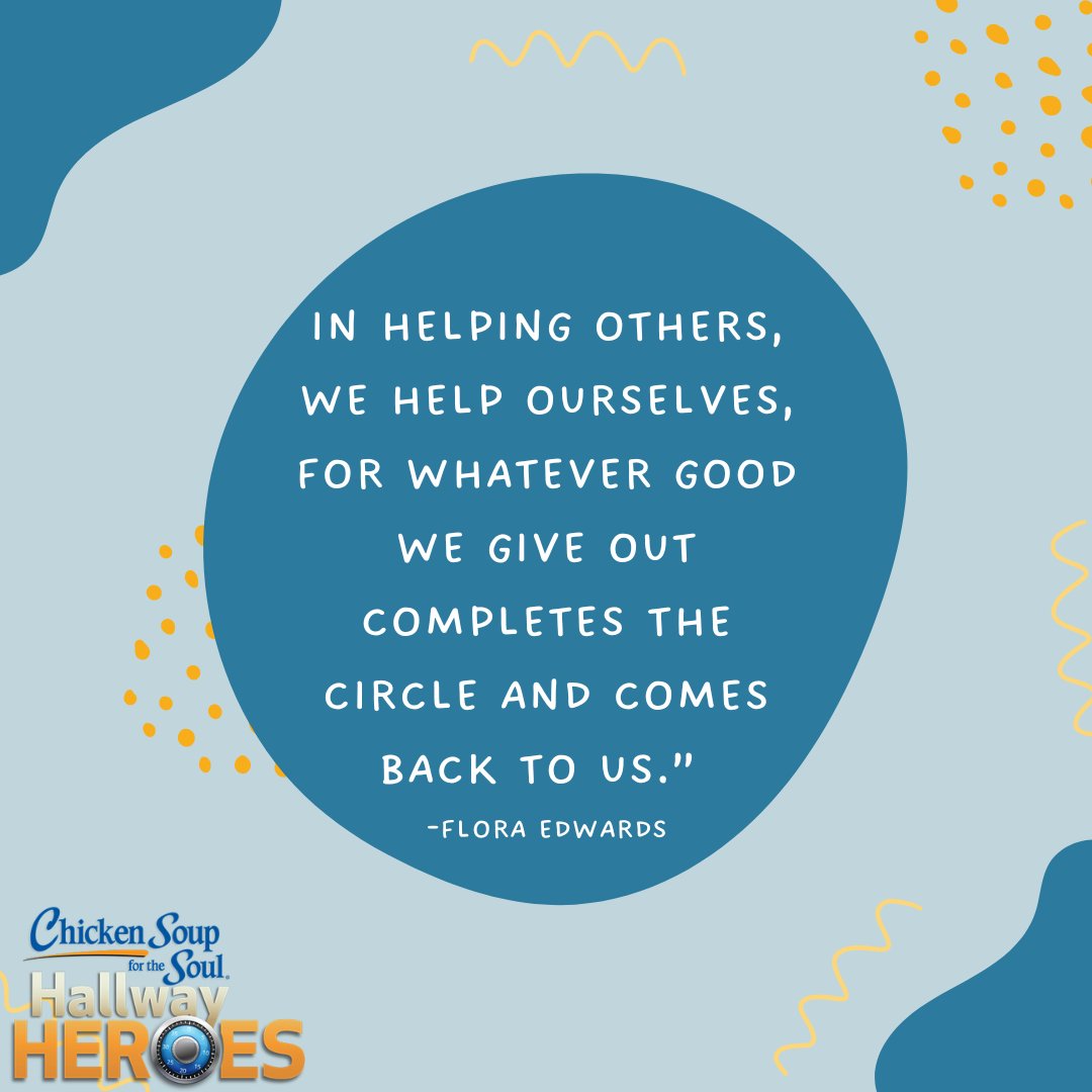 Helping others helps yourself. #WednesdayWisdom