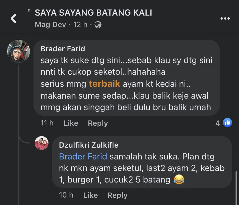 identikit31's tweet photo. Ada orang review ayam goreng dekat kedai mentua i. Baca la komen2 semua, pastu korang mehla datang try jugak 😚 https://t.co/kgrBLD66yp