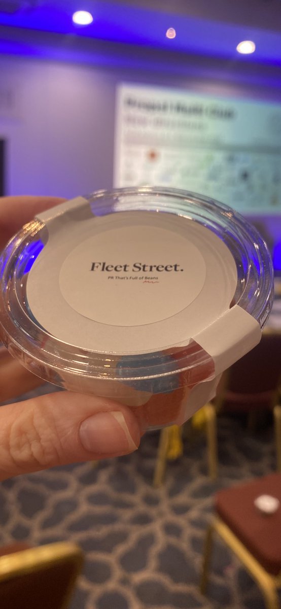 FleetStreetPR's tweet photo. Sweet pick me up for this afternoon’s session. More fabulous speakers and insights! #propelsummer https://t.co/osjm6KhMsF