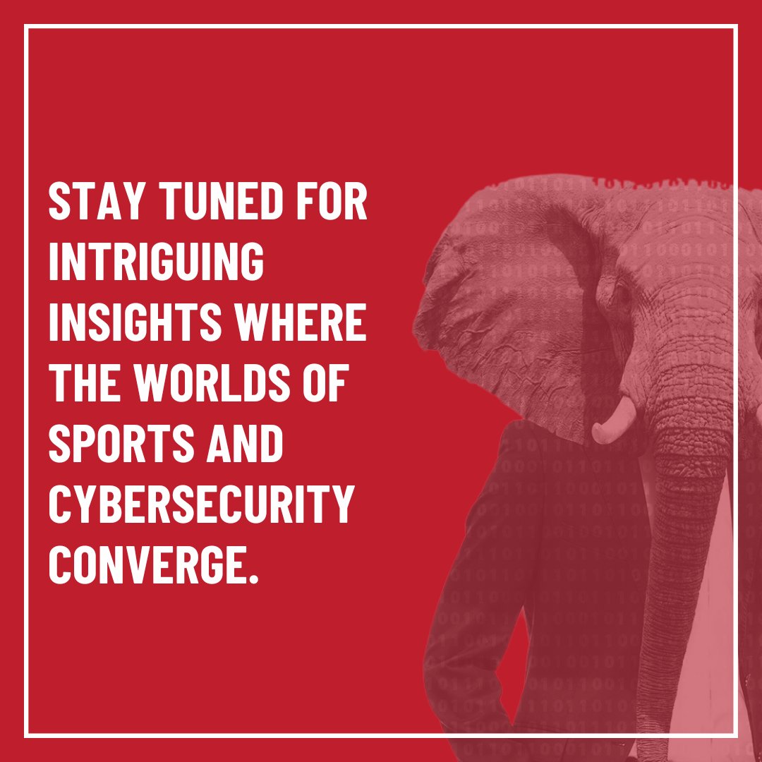 CyberElephantB's tweet photo. @MatGorge Stay tuned for intriguing insights where the worlds of sports and cybersecurity converge. 

Are you curious to see how these two realms align?

#RugbyWorldCup #CyberSecurity https://t.co/rc92e81BRO
