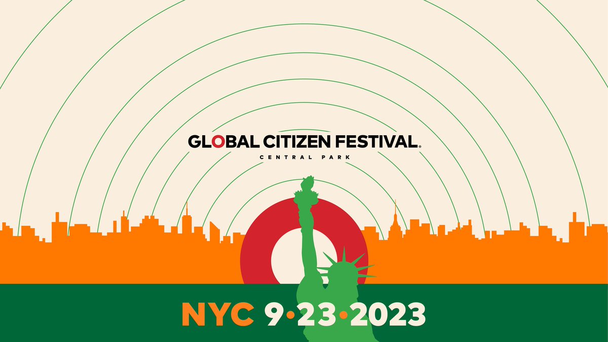 Jungkook has been announced as co-headliner of 2023 Global Citizen Festival in NYC!

Jungkook says: “The festival sheds light on important causes &amp; drives action &amp; I'm happy to take part in it. I can't wait to perform in front of many people at the Great Lawn in Central Park.”