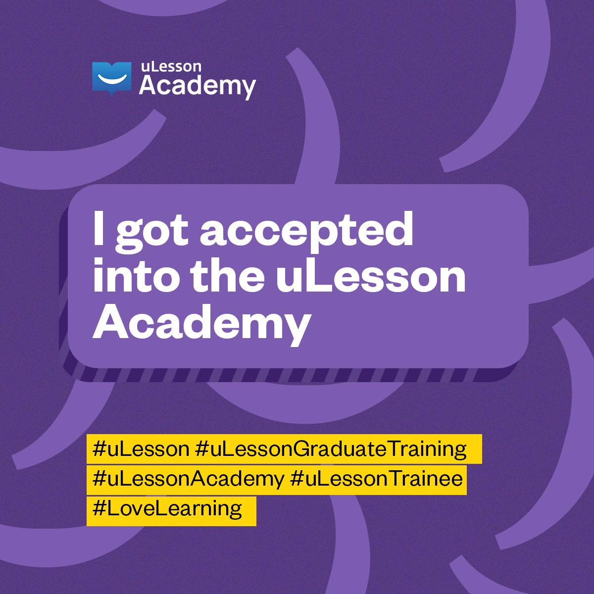 thepulsar000's tweet image. I just got accepted into the uLesson Graduate Academy 🎓🚀
Join me on this journey of growth and learning!

#uLesson #uLessonGraduateTraining #uLessonAcademy #uLessonTrainee #LoveLearning
