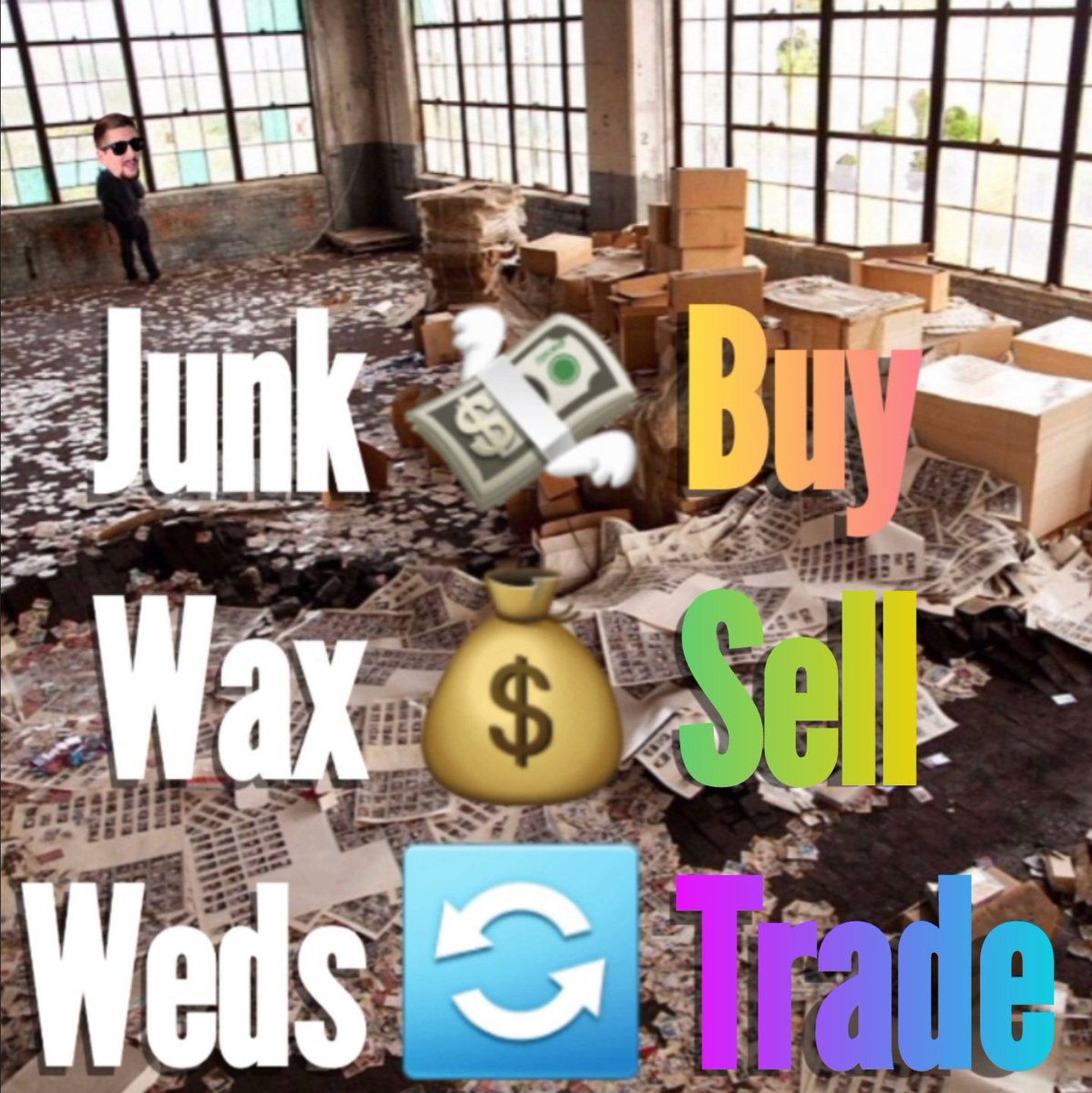 JunkWaxHeroes's tweet photo. JUNK WAX WEDS B/S/T 💸💰🔄

Looking to buy, sell, or trade Junk Wax? This is the time &amp; place! 👇

Please retweet for visibility 🫡 https://t.co/AsPKgDqNSW